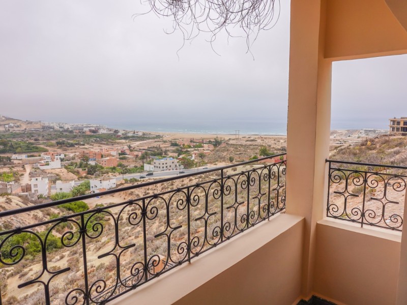 Deluxe double room with balcony and sea view