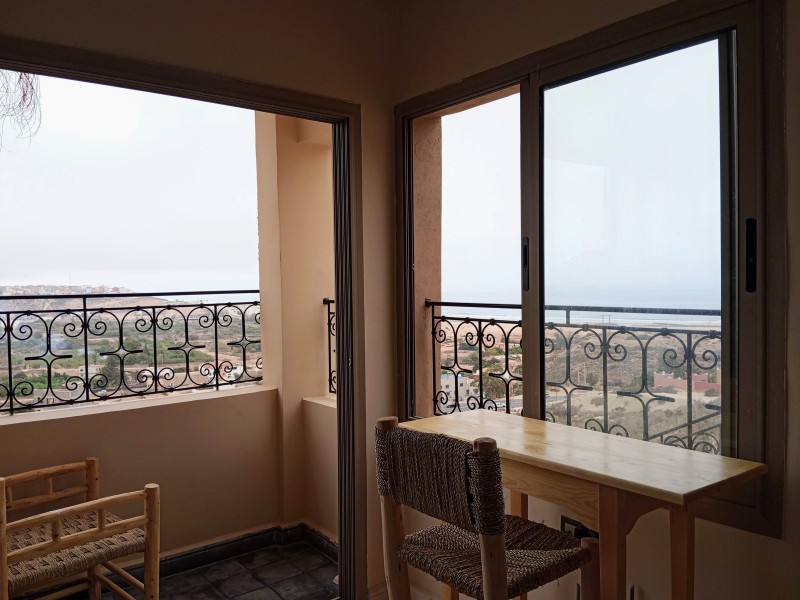 Deluxe double room with balcony and sea view