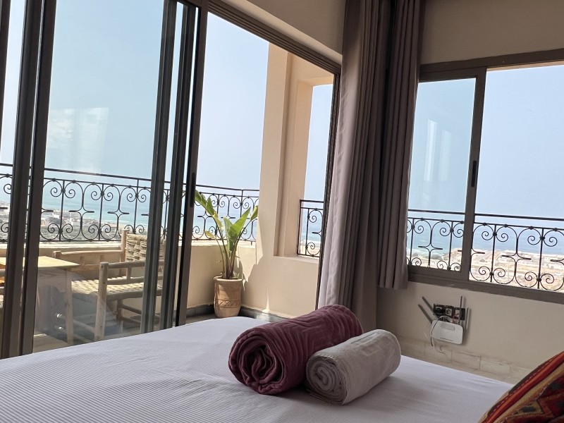 King suite with ocean view and balcony