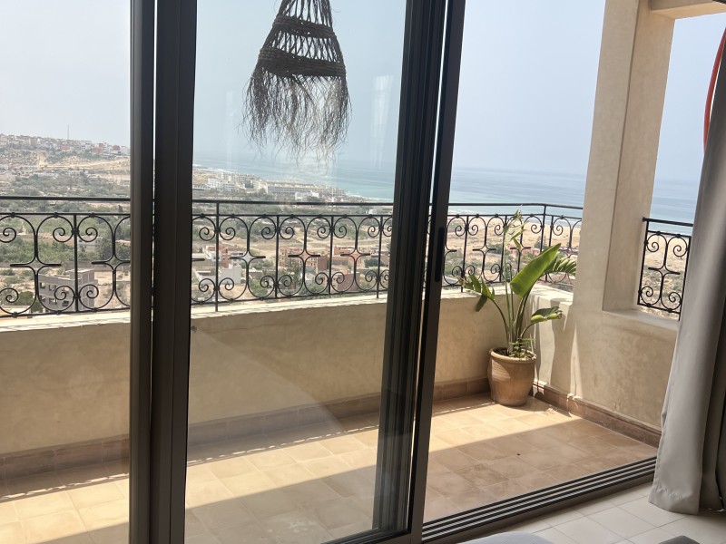 Deluxe double room with balcony and sea view